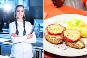 Kiaulienos kepsnys su šonine ir sūriu: Austrijoje gyvenanti lietuvė šefė dalijasi receptu