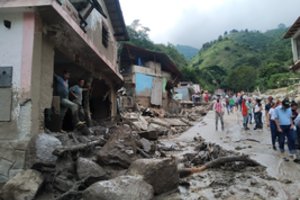 Venesueloje dėl liūčių ir potvynių žuvo mažiausiai 20 žmonių, dar 17 laikomi dingusiais