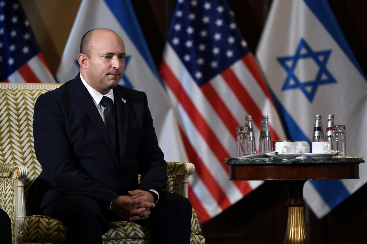 Izraelio ministras pirmininkas Naftali Bennettas.