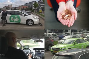 Keleivius siutina taksi ir pavežėjimo paslaugų išaugusios kainos – įmonių atstovai tam turi paaiškinimą