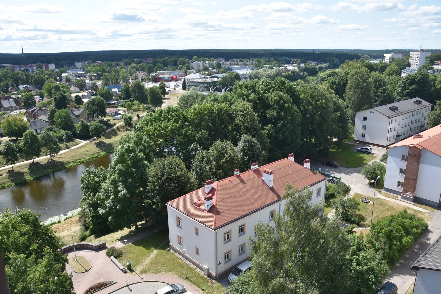  Vaizdas iš Šv. Stepono bažnyčios bokšto.<br>A.Srėbalienės nuotr.