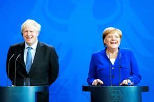 A. Merkel ir B. Johnsonas aptarė padėtį Afganistane