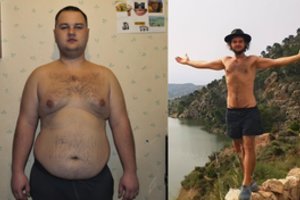 52 kg numetęs kretingiškis: „Permainos atėjo, kai ankstesnis gyvenimas pradėjo griūti“