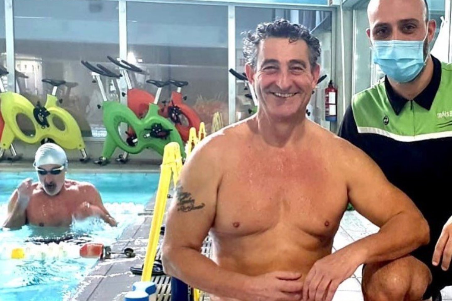 Ispanijos plaukikas 64-erių Sebastianas Rodriguezas Veloso buvo teroristu, žudžiusiu žmones. O dabar jis – parolimpietis.<br> isntagram.com nuotr.