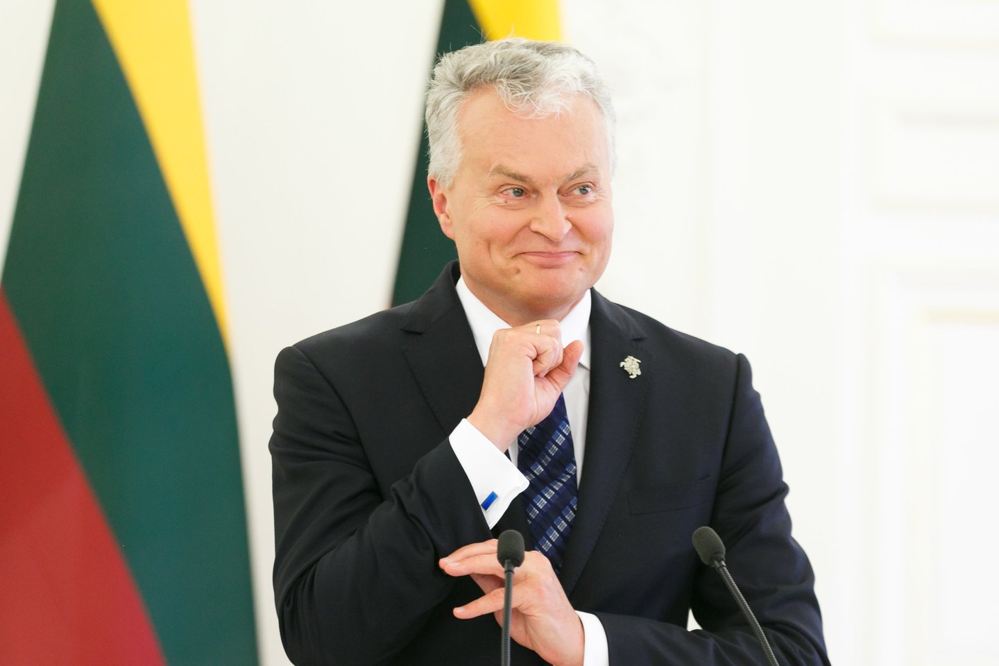 Prezidento G.Nausėdos pareiškimai stebina.