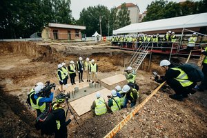 Didžios svajonės išsipildymo pradžia: pradėtos LMTA studijų miestelio statybos