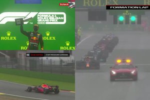 Lenktyninkams kelią pastojo gamtos stichija – trumpiausios „F-1“ lenktynės istorijoje