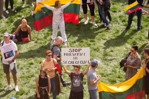 Prieš „Šeimų sąjūdžio“ mitingą Vilniuje – kontrprotestas