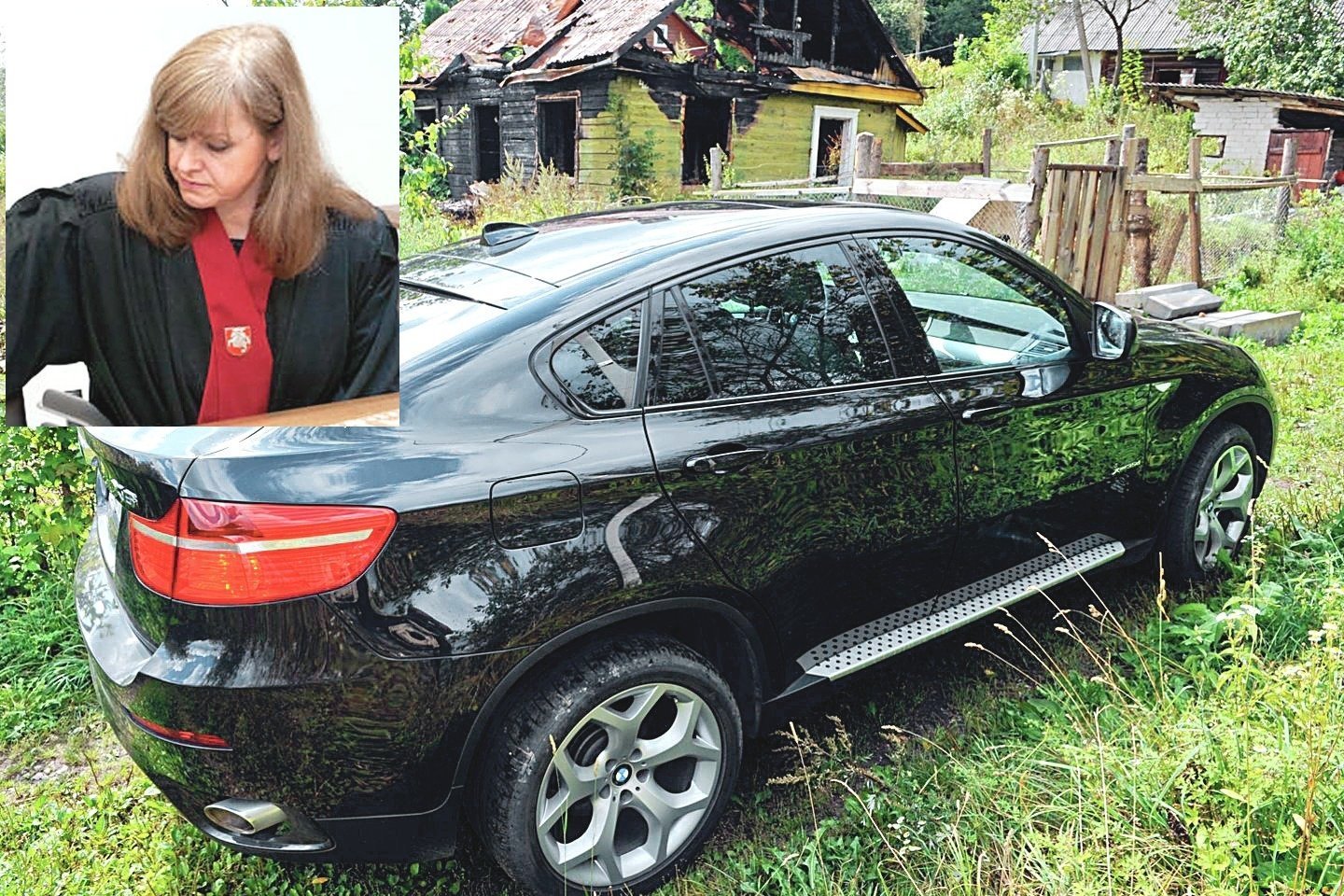 Nors teismai pripažino, kad prokurorė E.Grigaitytė neteisėtai pradangino automobilį BMW X6, atlyginti žalos jai nereikės.<br>Lrytas.lt koliažas