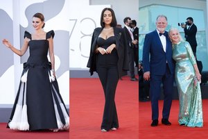 Tarptautiniame Venecijos kino festivalyje akys krypo į Cristiano Ronaldo mylimąją