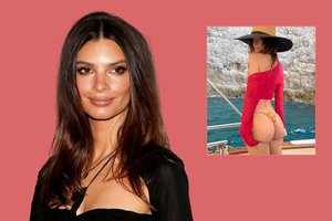 Kadrai iš Emily Ratajkowski atostogų Italijoje kaitino gerbėjų kraują