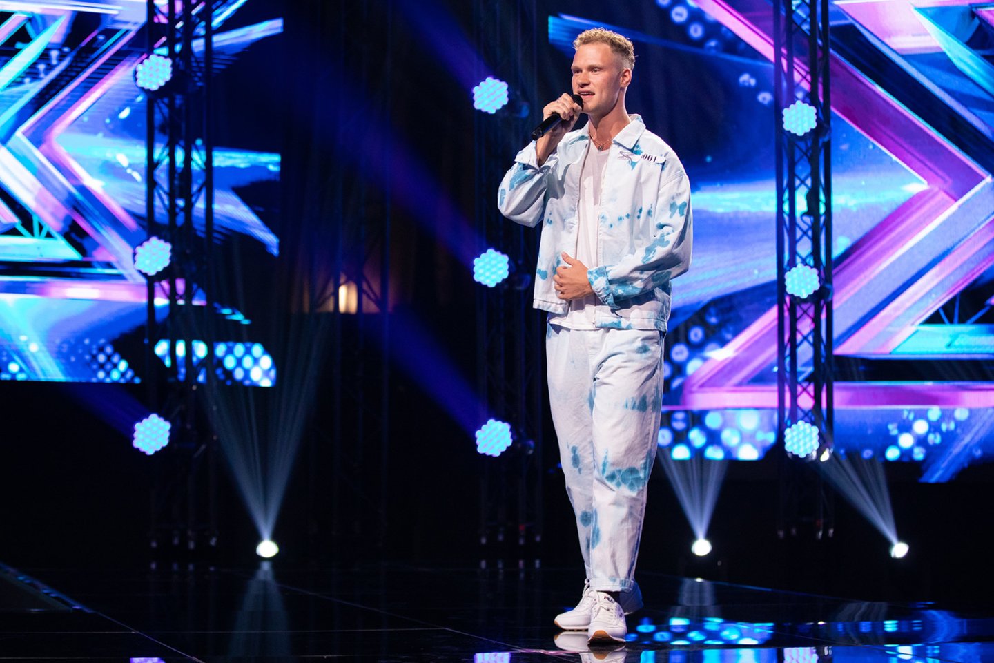 „X Faktoriaus“ filmavimo akimirka.<br>V.Černiausko nuotr.