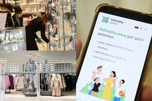 Nuo rugsėjo 13 d. numatyta tvarka ir vėl keičiasi – į prekybos centrus galės patekti visi?