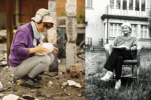 Europos parke – Japonijos menininkės kūrinys Marijai Gimbutienei ir atgimstančiai Lietuvai