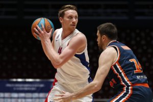 Nors M. Grigonis nežibėjo, CSKA sutriuškino K. Maksvyčio „Parma“