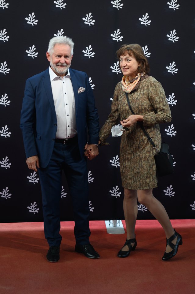Algirdas Sysas su žmona Irena.<br>V.Skaraičio nuotr.