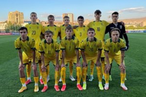 Devyniolikmečiai Lietuvos futbolininkai sutriuškino bendraamžius iš Armėnijos