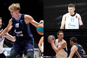 „Zenit“ su A. Gudaičiu ir M. Kuzminsku priešakyje nušlavė M. Grigonį ir jo atstovaujamą CSKA