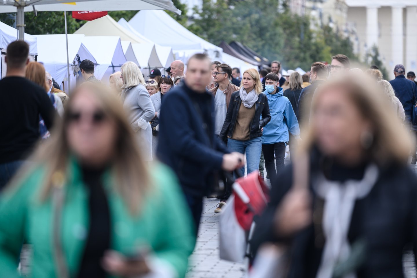Šį savaitgalį į Vilniaus centrą pramogų išsiilgusius gyventojus subūrė vienas didžiausių festivalių metuose – „Sostinės dienos“.<br>V.Skaraičio nuotr.