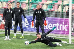 Lietuvos futbolo rinktinės kapitonas E. Šetkus: „Bandysime pateikti savo kozirius ir kausimės dėl pergalės“