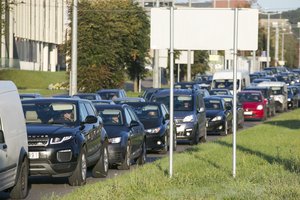 Nusigauti iki Vilniaus centro ryte – tikras iššūkis: paskaičiavo, kiek tai trunka