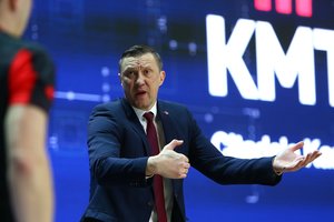 Ž. Urbono treniruojami uteniškiai šventė pergalę kontrolinėse rungtynėse