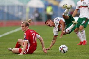 Bulgarijoje kraują praliejusių lietuvių fronte nieko naujo: pasaulio futbolo čempionato atrankoje lieka be taškų
