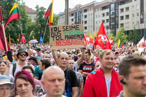Rugsėjo 10-osios protesto organizatoriai jau svarsto ne tik apie vietos pakeitimą 