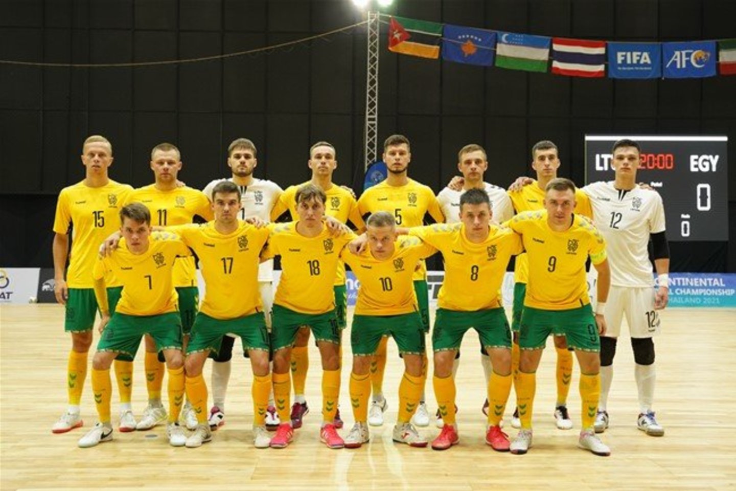  Lietuvos rinktinė įveikė Uzbekistano komandą.<br> lff.lt nuotr.