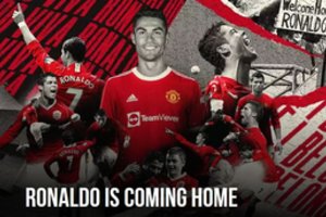 Į Mančesterį atvykęs Cristiano Ronaldo atgavo 7-ąjį numerį ir jau pagerino rekordą