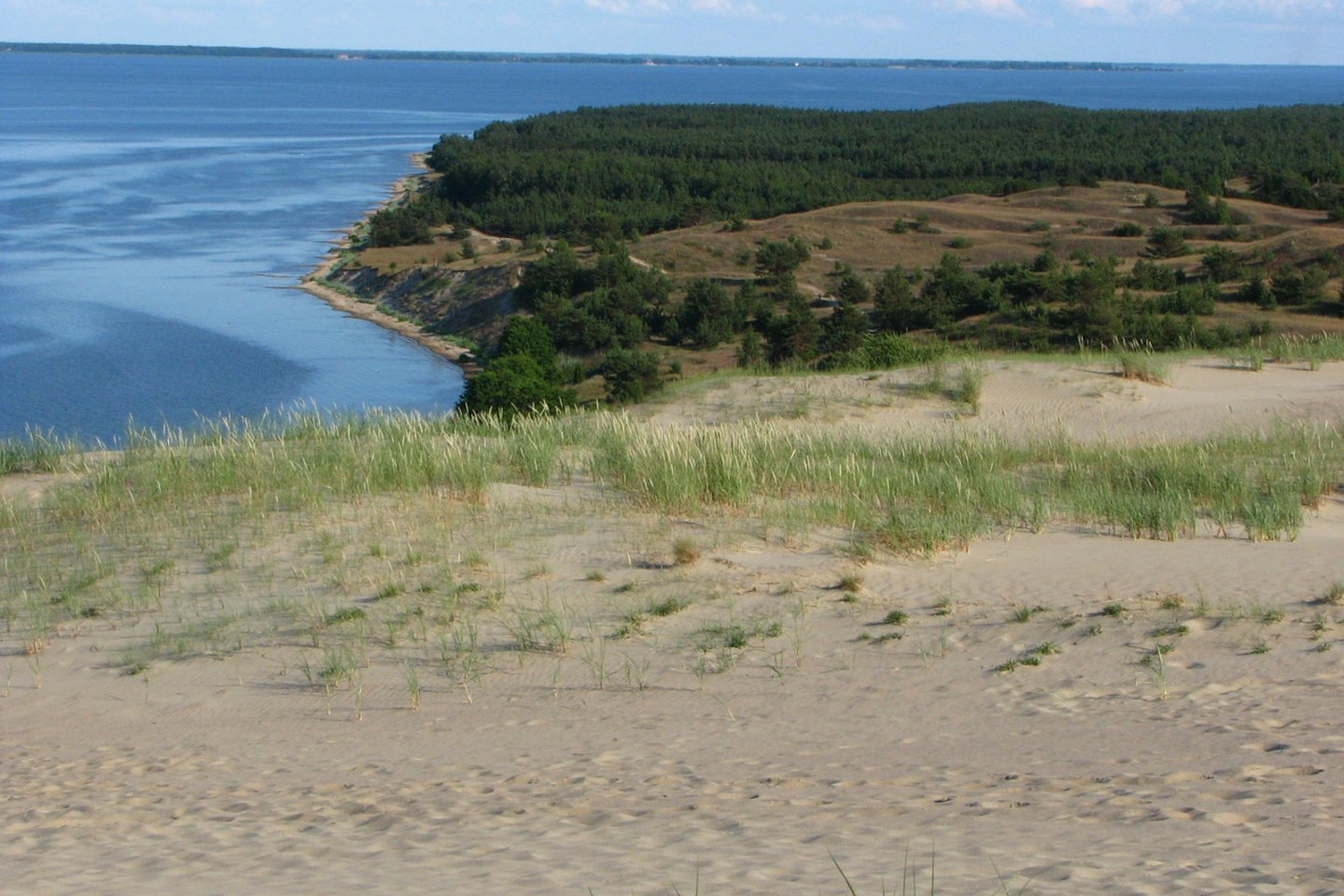 Kuršių nerija įtraukta į UNESCO Pasaulio paveldo sąrašą kaip išskirtinis smėlio kopų kraštovaizdis.<br>T.Stasevičiaus asociatyvi nuotr.