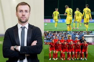 Apie kartų kaitą futbolo rinktinėje prakalbęs A. Klimavičius pirštu dūrė į Lietuvos ekipos bėdą
