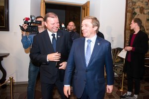 S. Skvernelis ir R. Karbauskis: nuo bendražygių iki konkurentų