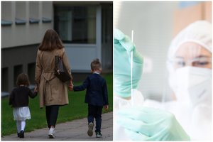 Klaipėdoje daugėjant COVID-19 atvejų, specialistų rankos mokyklose ir darželiuose surištos