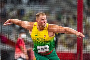 Deimantinės lygos finale – ir disko metikas Andrius Gudžius