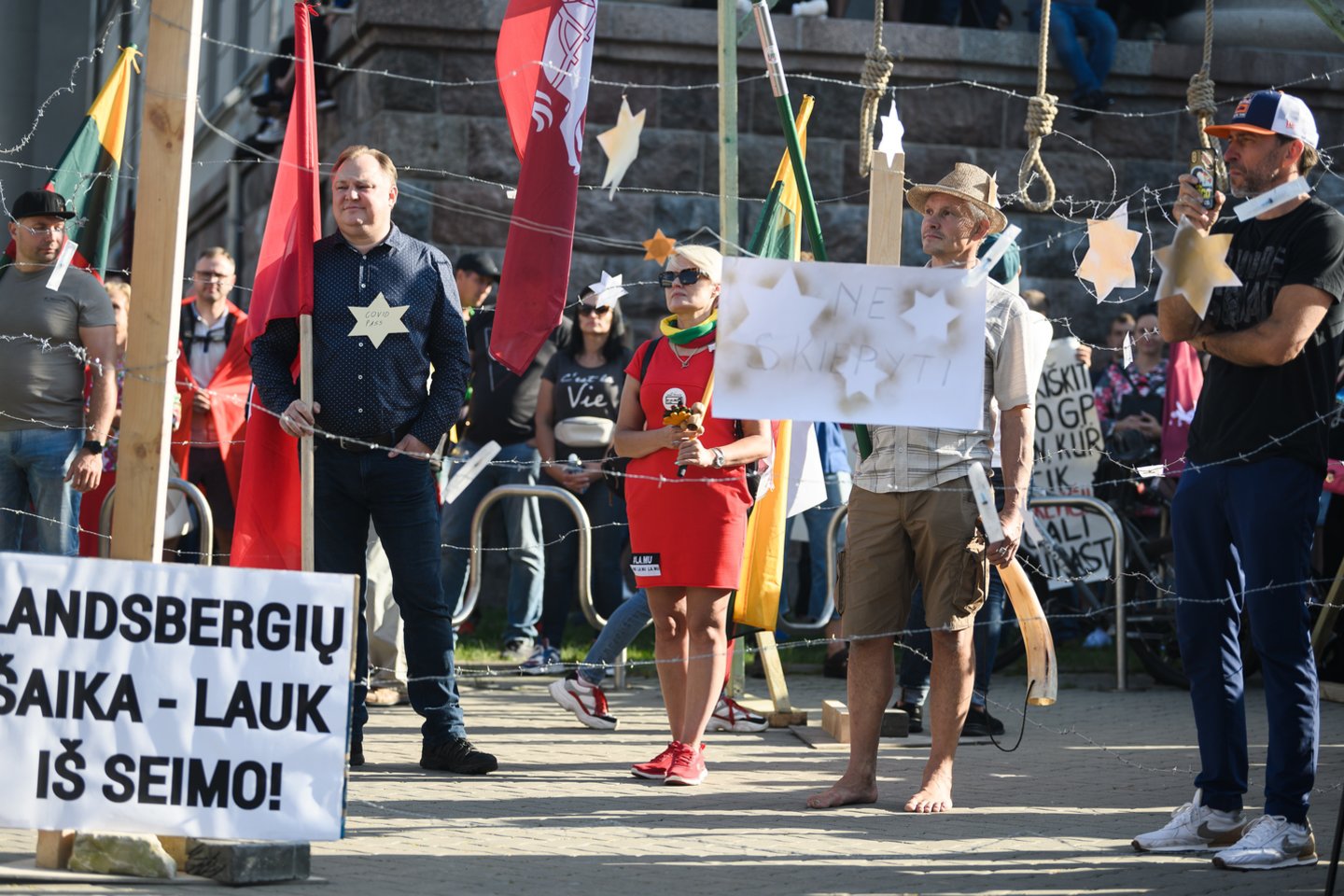 Vilniaus miesto savivaldybė suteikė leidimą Lietuvos šeimų sąjūdžiui rugsėjo 10-ąją organizuoti mitingą prie Vilniaus arkikatedros.<br>V.Skaraičio nuotr.