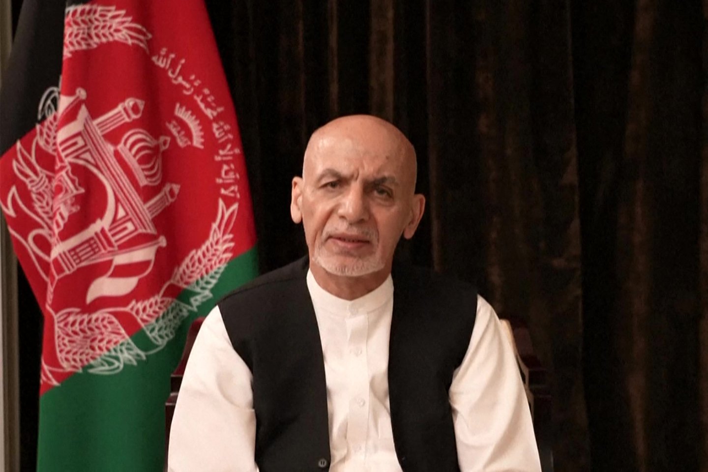 Buvęs Afganistano prezidentas Ashrafas Ghani.<br>AFP/Scanpix nuotr.