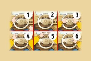 Kaip laikote vairą? Per tai galima pažinti žmogų