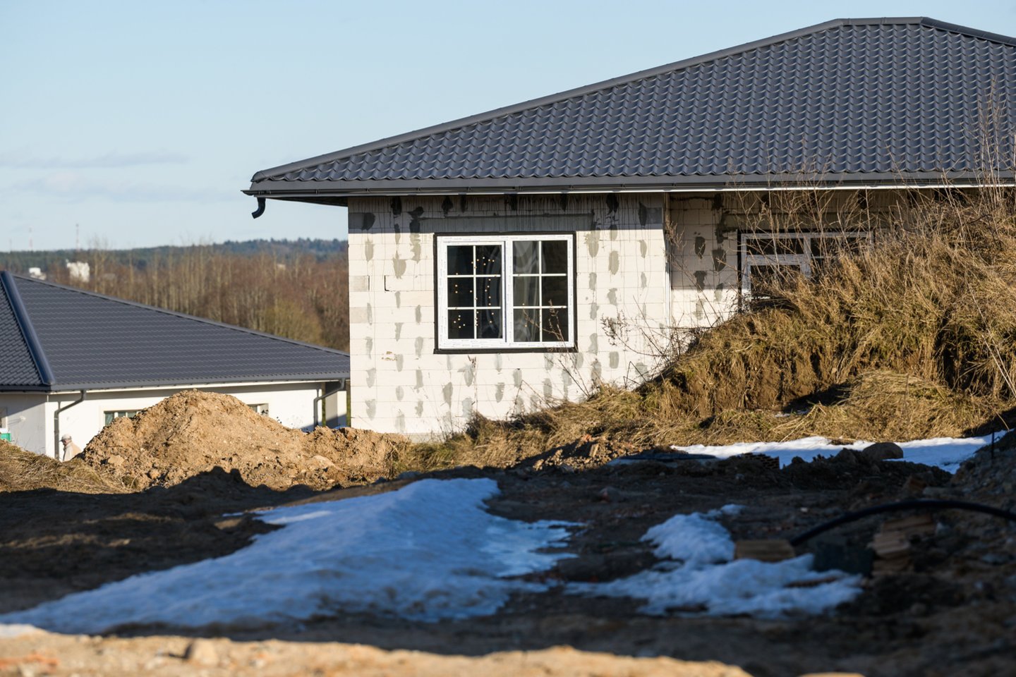 Sklypo pirkimas ir namo statyba – ypač aktuali tema dažnam lietuviui.<br>V.Skaraičio nuotr.