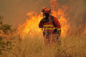 Ispanijoje gaisras toliau plečiasi: teko evakuoti šimtus žmonių