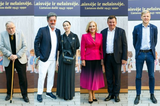 Išskirtinės parodos pristatyme – garbūs svečiai