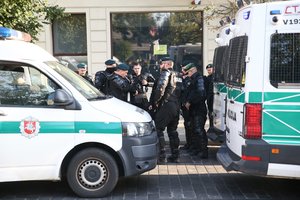 Lietuvos policijos žinia mitingo dalyviams: pareigūnai atliks kai kurių atvykstančiųjų patikras