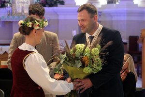 Lietuvos paralimpinio komiteto prezidentui M. Biliui – Šiaulių garbės piliečio regalijos