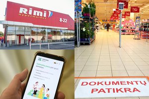 „Rimi“ ir „Maxima“ skelbia, kaip nuo rugsėjo 13 d. pirkėjai pateks į parduotuves: gali tekti įrodyti tapatybę