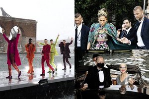 „Dolce & Gabbana“ kolekcijos pristatymą užklupo kruša: permirko ir modeliai, ir garsenybės