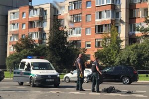 Vilniuje nutrenktas paspirtuku važiavęs vyras