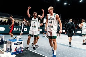 FIBA 3×3 Europos taurėje į ketvirtfinalį žengė Lietuvos moterų ir vyrų rinktinės