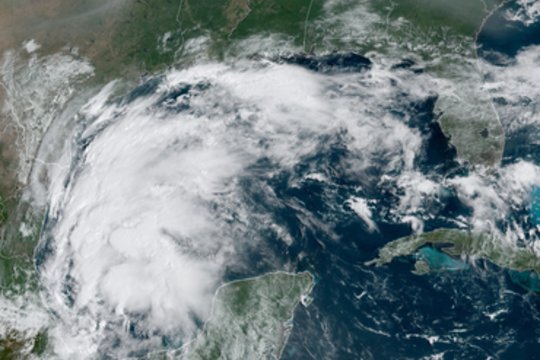 Meksikos įlankoje susiformavo nauja atogrąžų audra „Nicolas“