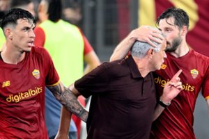 Per šventines J. Mourinho rungtynes „Roma“ mačo gale išsigelbėjo prieš „Sassuolo“ ekipą