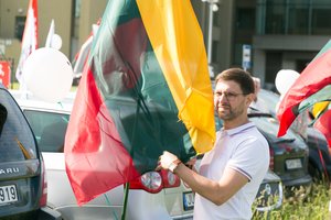 Tikrinant galimybių pasus Kaune į nemalonumus vėl įsivėlė A. Kandrotas-Celofanas: teko kviesti policiją